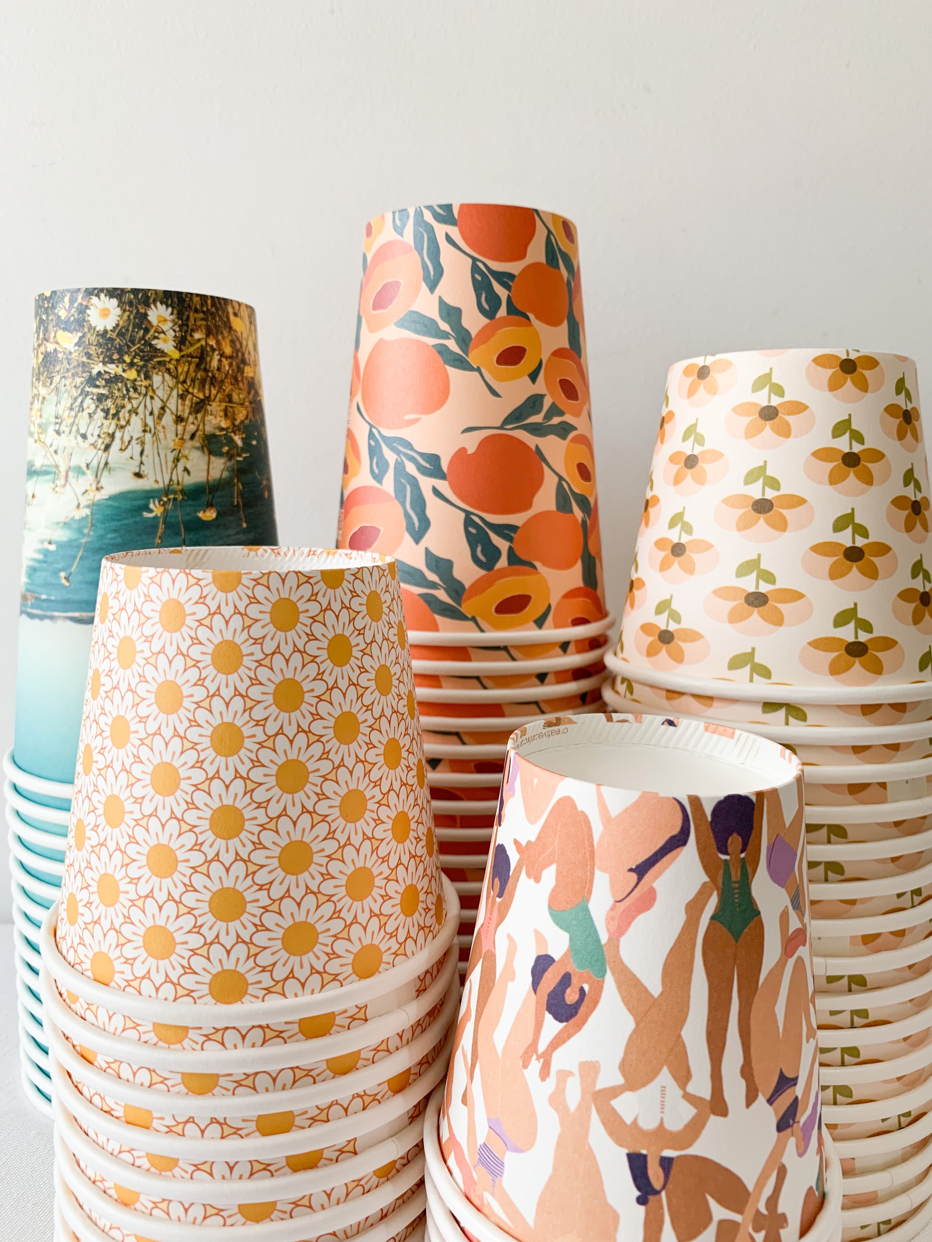 home compostable certified compostable takeaway coffee cups aqueous pla disposable paper coffee cup cafe packaging