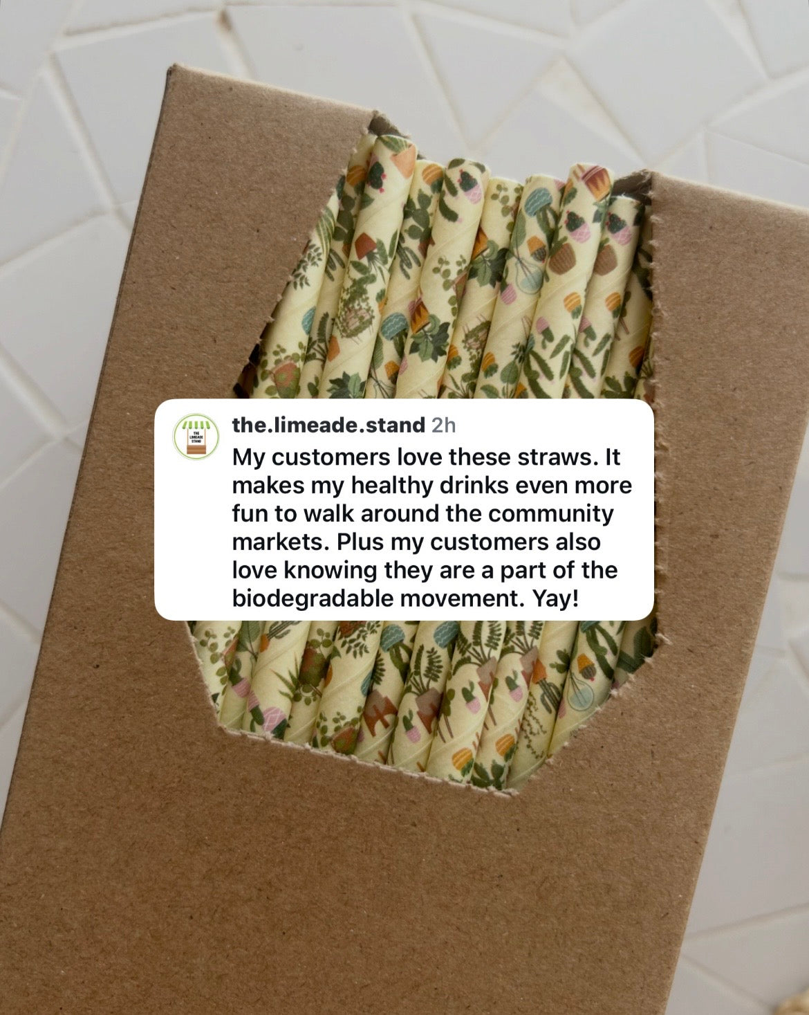paper straw happy customer review