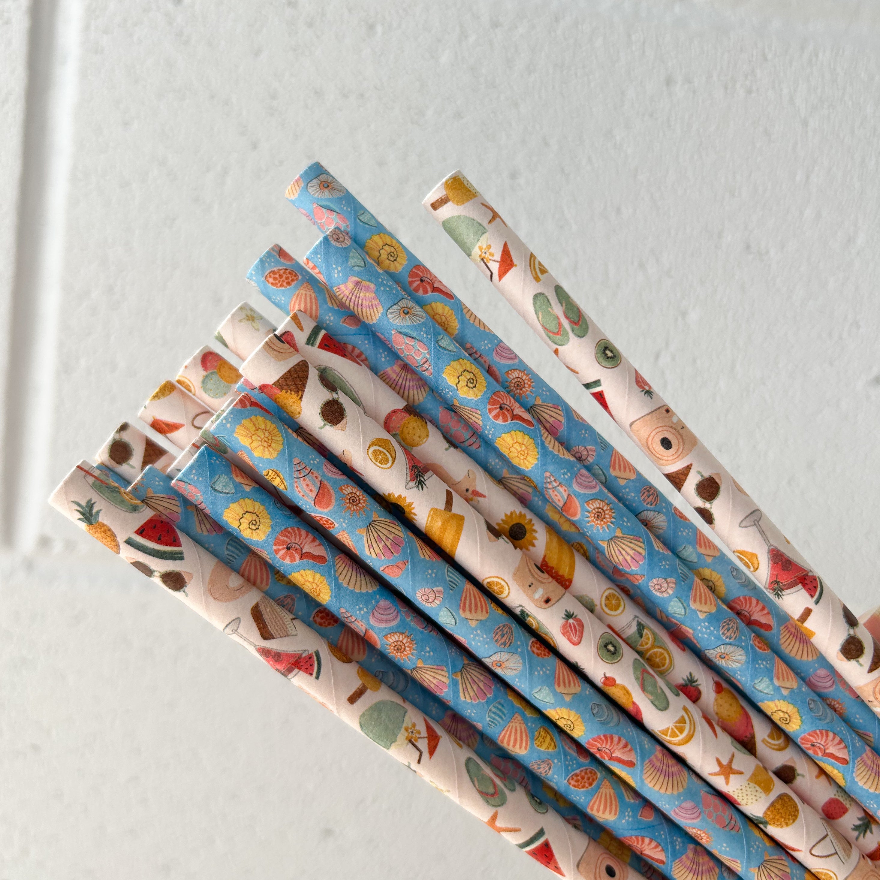 Jumbo 8mm strong paper straws