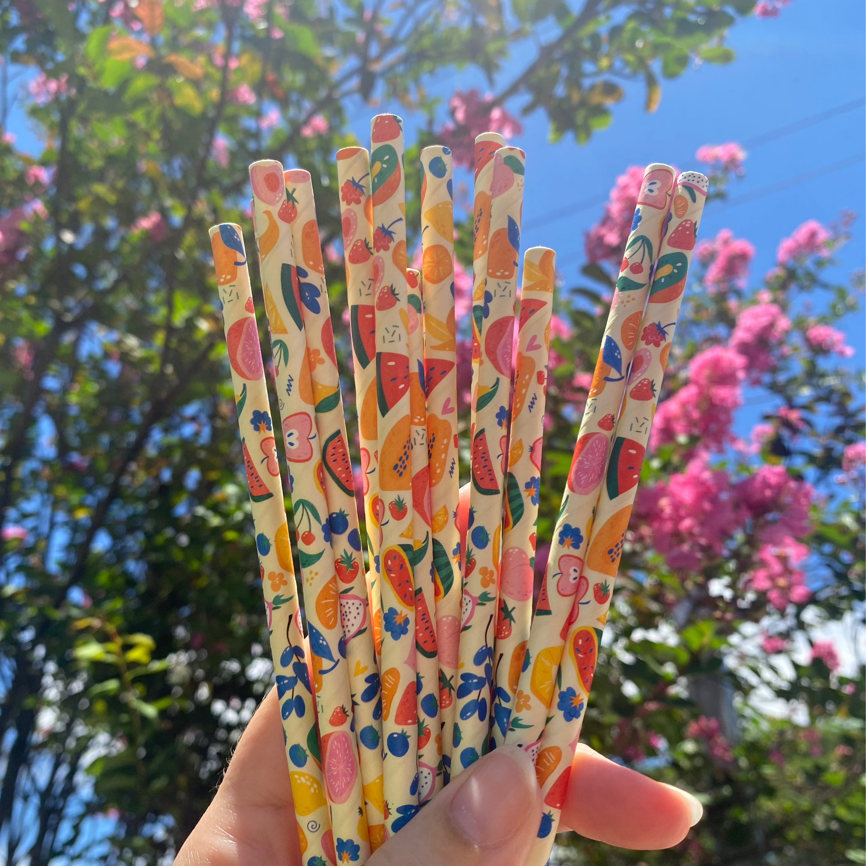 regular extra thick paper straws
