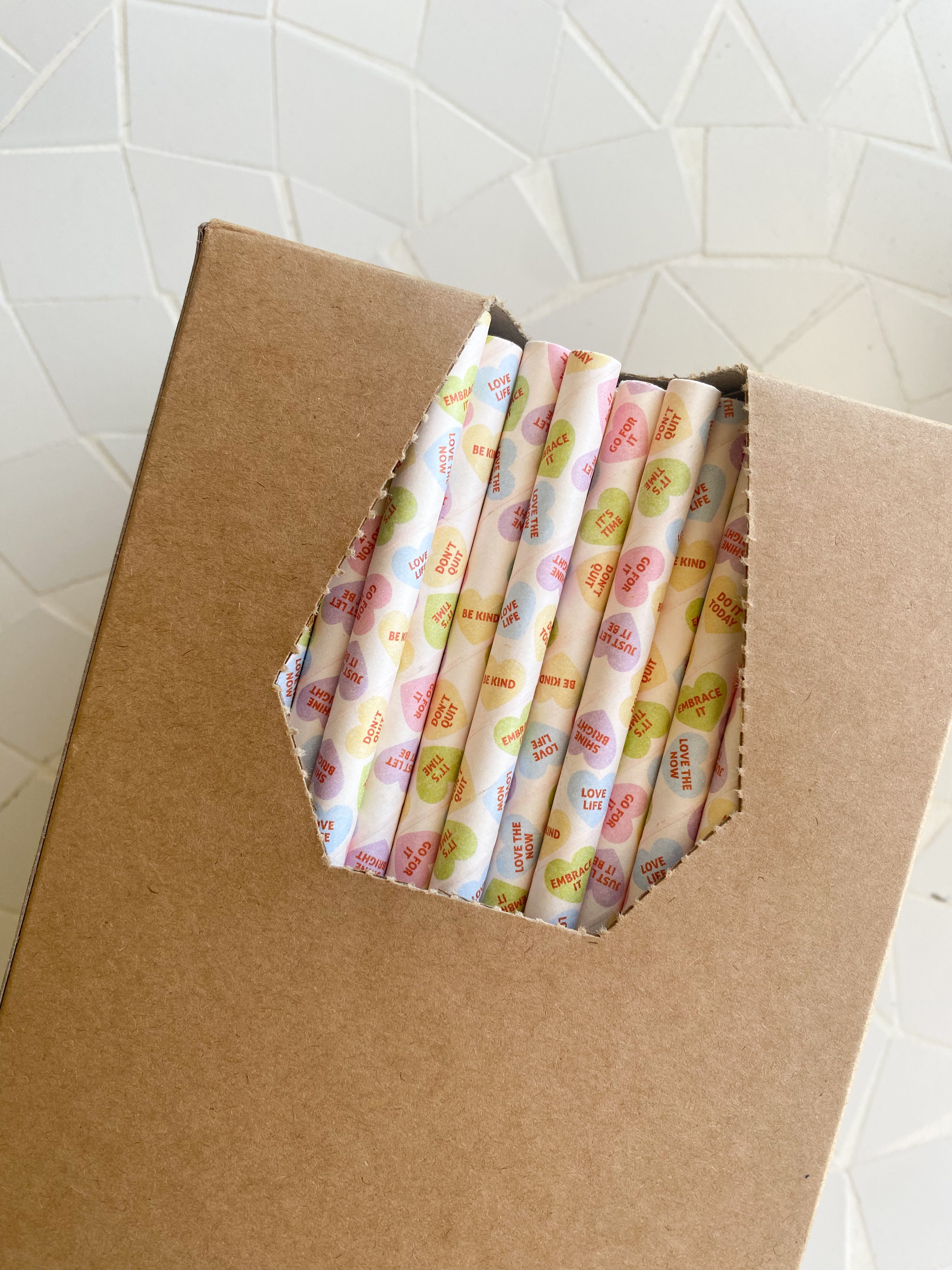 Premium 8mm Jumbo paper straws