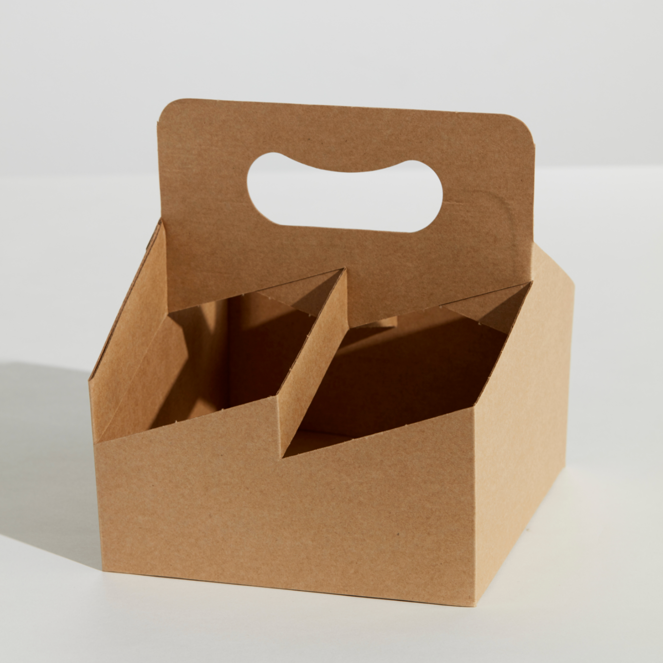 4 cup tray carry tray with handle cafe coffee cup