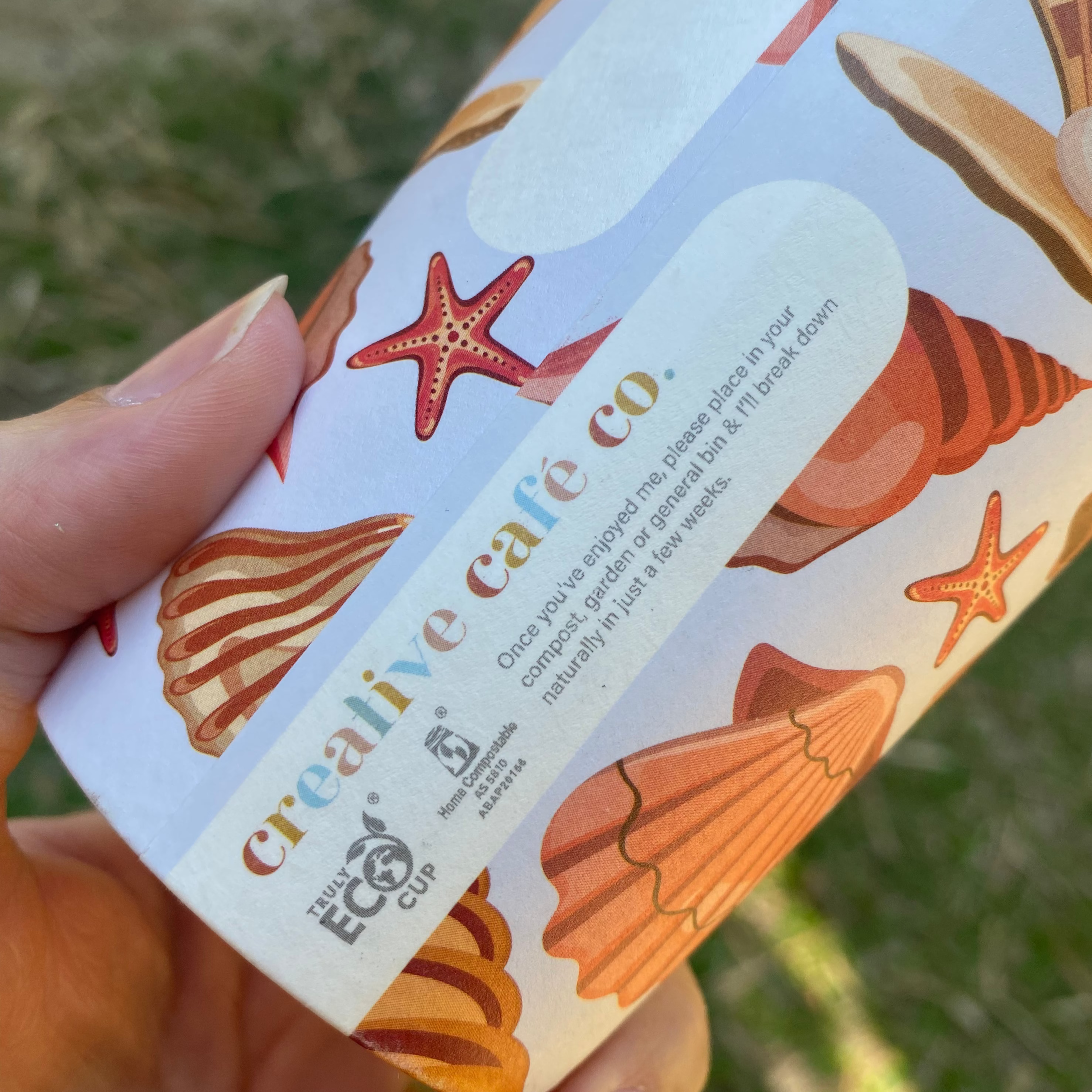 certified as5810 takeaway coffee cups home compostable logo truly eco