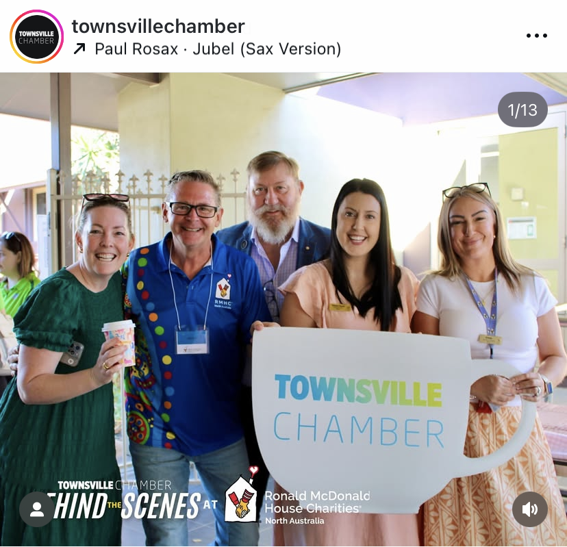 Townsville Chamber of Commerce 'Behind the Scenes' Creative Cafe Coffee Cups
