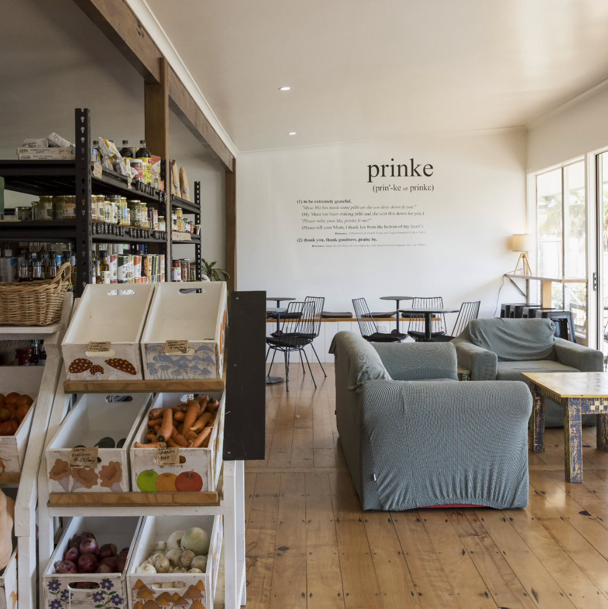 Norfolk Island coffee shop takeaway coffee cups