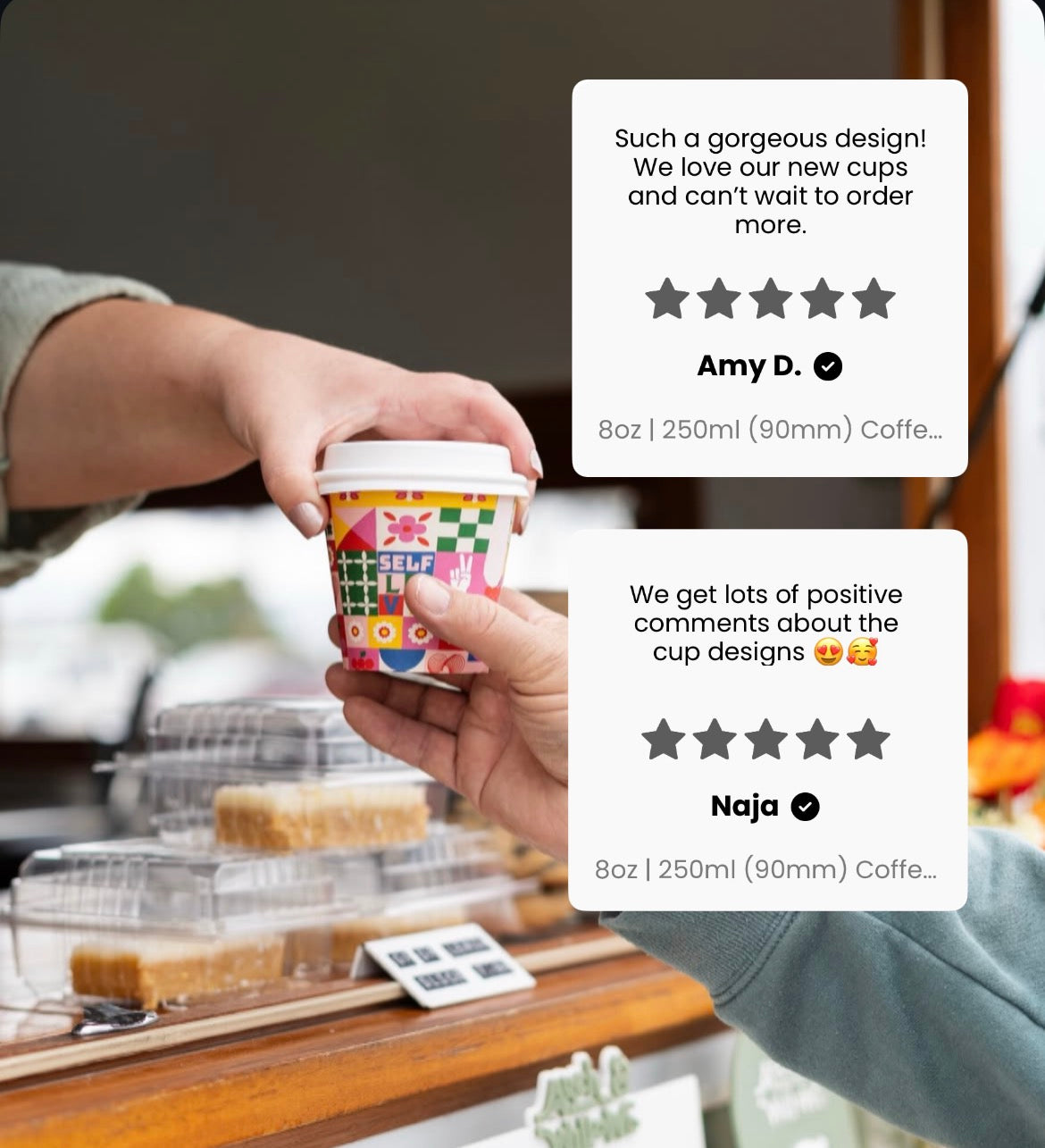 8oz | 250ml (90mm) Coffee Cup