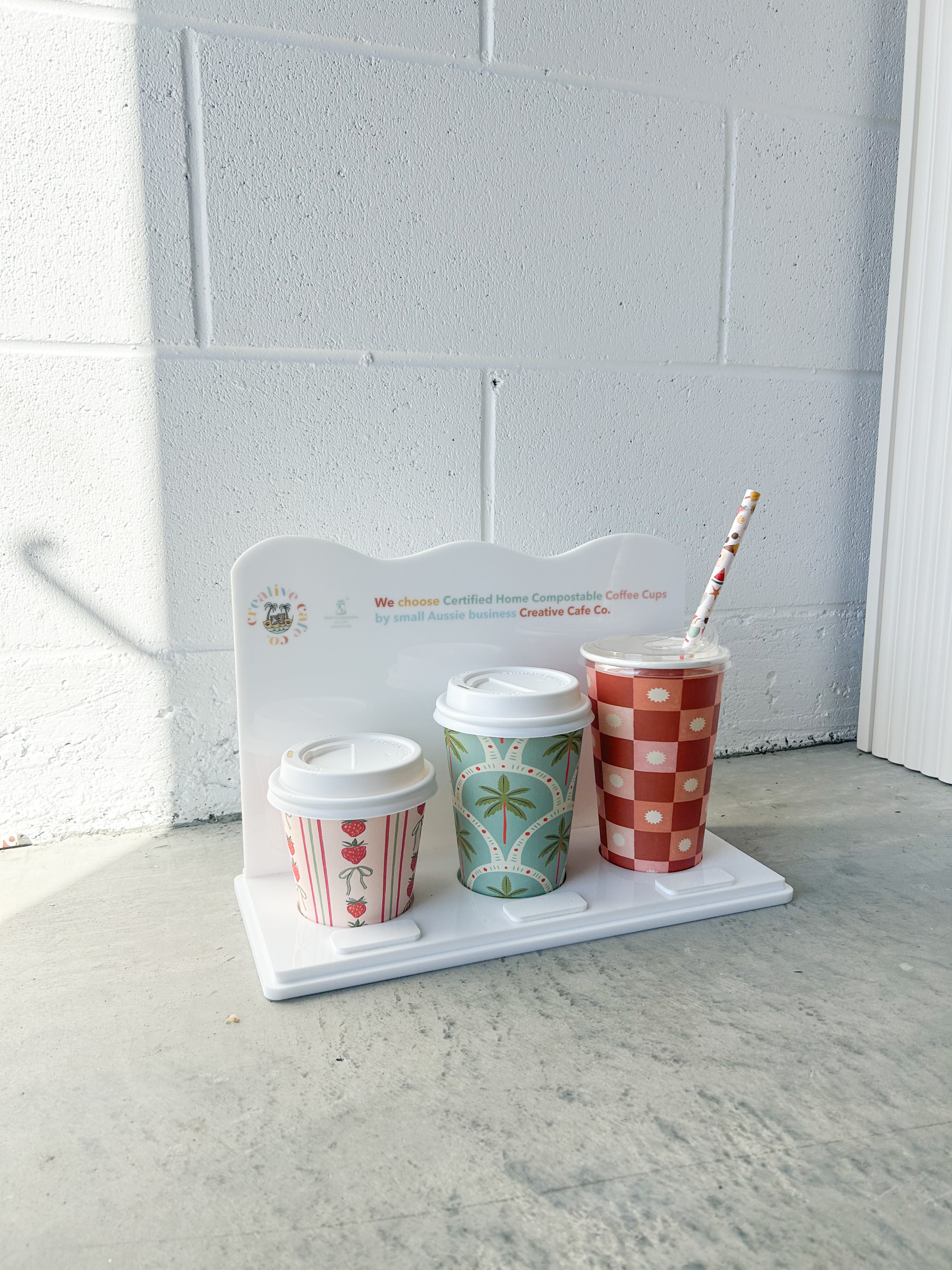 Creative Cafe Counter Display