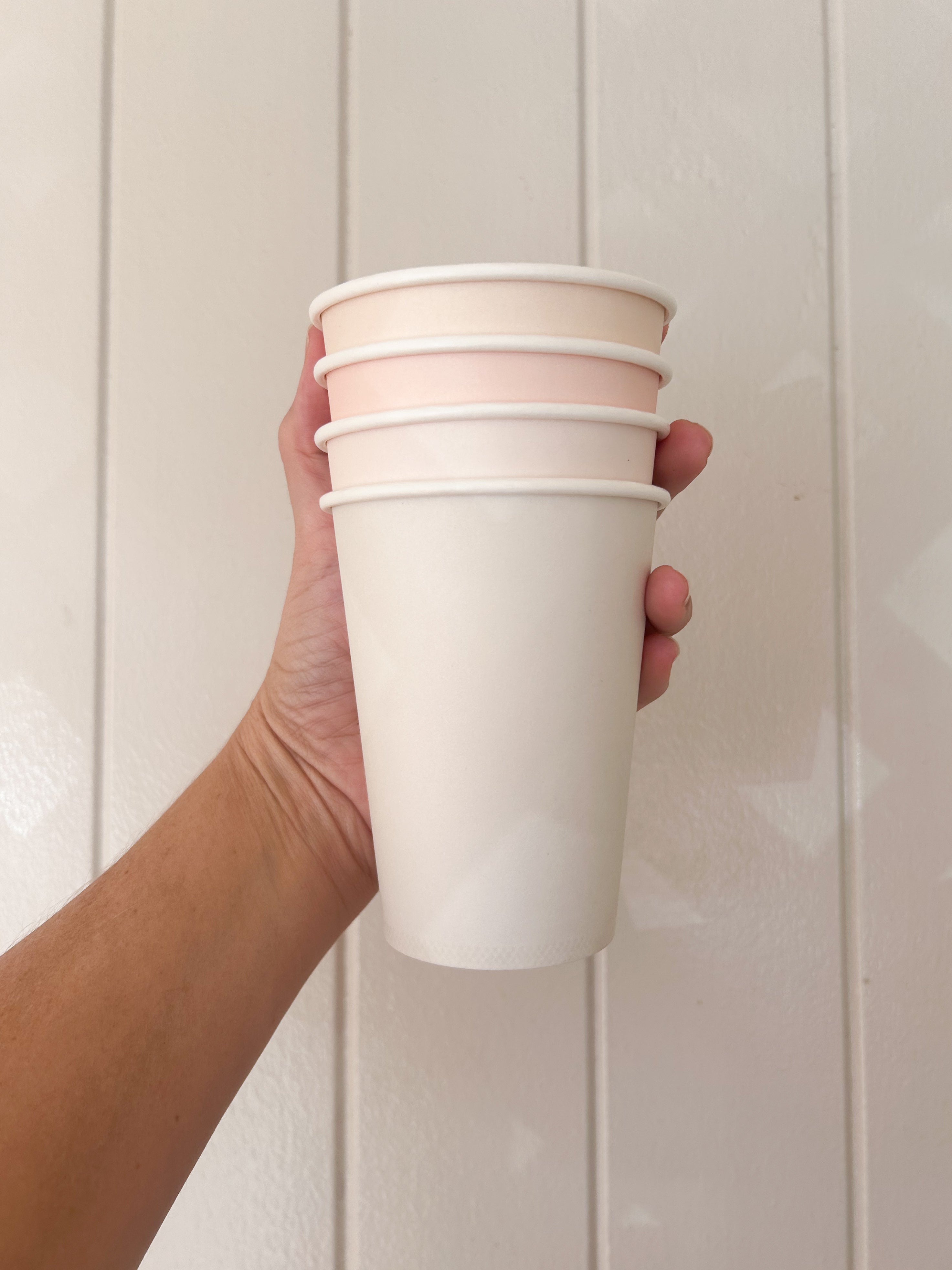 home compostable bare nude takeaway coffee cups 12oz