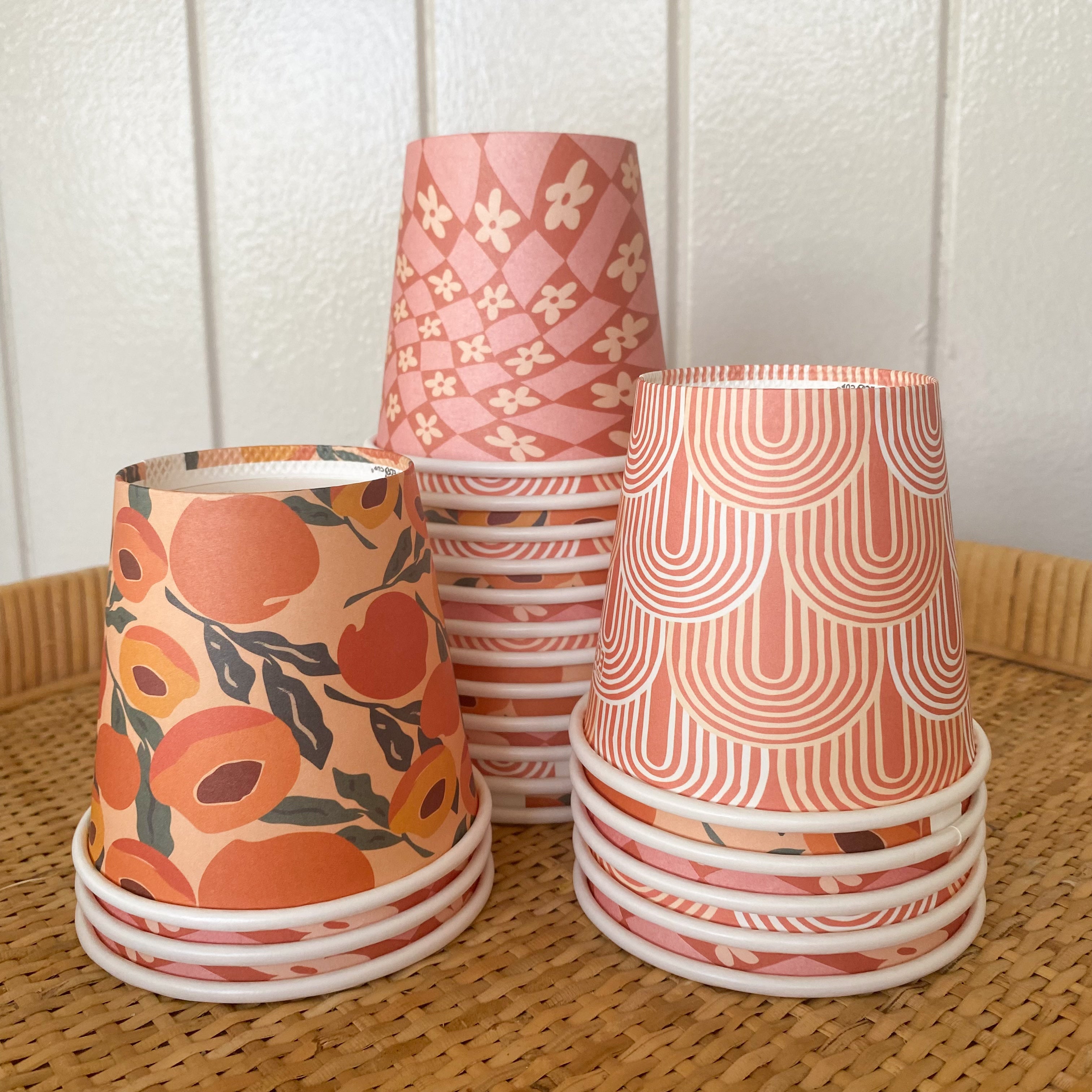 small takeaway coffee cup home compostable floral printer creative designer truly eco compostable coffee cup 8oz